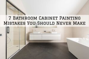 2021-09-06 Image Painting Arlington VA Bathroom Cabinet Painting