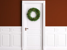 Painted Door Colors for Christmas Painted Door Colors for Christmas