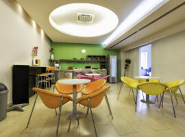 Small office canteen interior Small office canteen interior