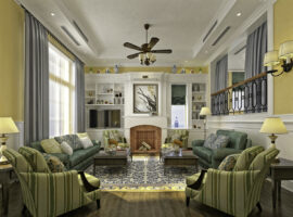 Custom Paint in Modern Livingroom Custom Paint in Modern Livingroom