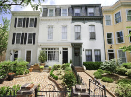 Bloomingdale DC Empire Style Row Home Painting