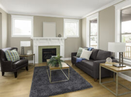 Living Room in New Luxury Home Living Room in New Luxury Home
